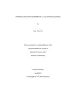 Synthesis and photochemistry of 2,6-DI(1-Naphthyl)phenol